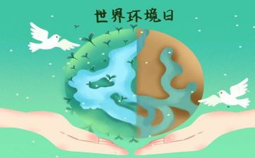 环境日主题活动方案6篇