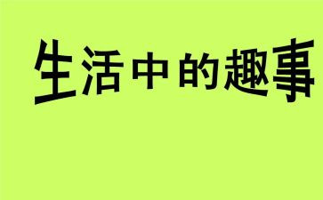 乡村的趣事作文5篇