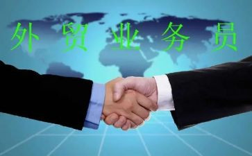 外贸业务员年度总结通用5篇