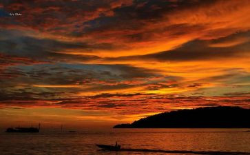 晚霞的作文600字5篇